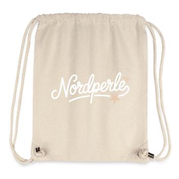 Nordperle Hamburg North Sea Baltic Sea North German Deern - Stanley/Stella Recycled Gym Bag - natural - Front