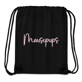 Mouse pups - Stanley/Stella Recycled Gym Bag - black - Front