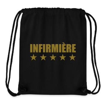 Nurse PKrankenschwester Infirmier Infirmière - Stanley/Stella Recycled Gym Bag - black - Front