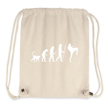 Development of a kickboxer - Stanley/Stella Recycled Gym Bag - natural - Front