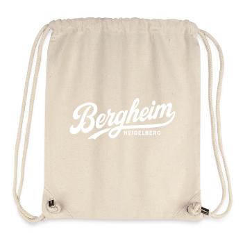 Bergheim Heidelberg Vintage Lettering Design - Stanley/Stella recycelter Gym Bag - Naturweiß - Vorne