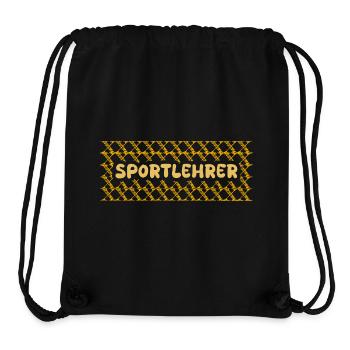 Job Sportlehrer - Stanley/Stella recycelter Gym Bag - Schwarz - Vorne