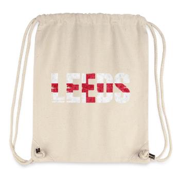 Leeds England - Stanley/Stella Recycled Gym Bag - natural - Front