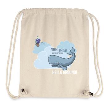 Whale & Petunia - Stanley/Stella recycelter Gym Bag - Naturweiß - Vorne