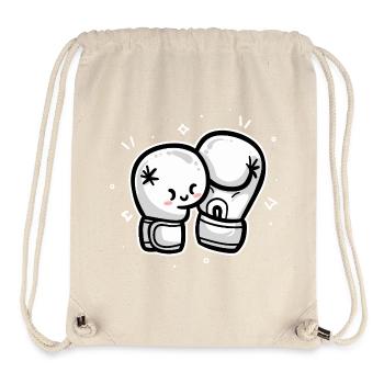 Boxhandschuhe - Stanley/Stella recycelter Gym Bag - Naturweiß - Vorne