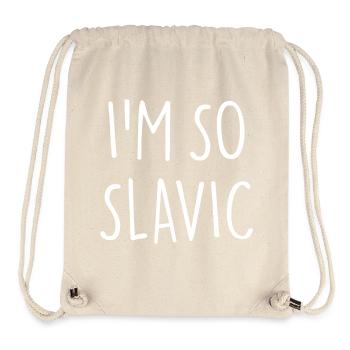 I'M SO SLAVIC Slawisch - Stanley/Stella Recycled Gym Bag - natural - Front
