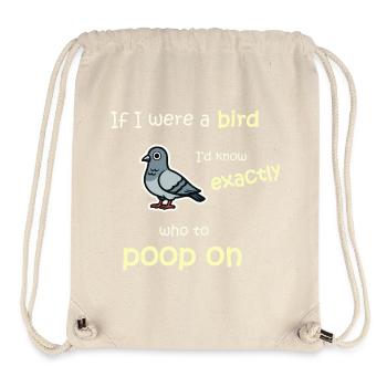 Bird mode - Activated - Stanley/Stella Recycled Gym Bag - natural - Front