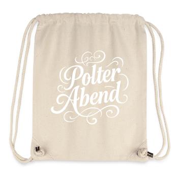 Polterabend Junggesellen - Stanley/Stella recycelter Gym Bag - Naturweiß - Vorne