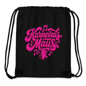 Carnival Mouse Carnival Mouse Carnival Party Dancing - Stanley/Stella Recycled Gym Bag - black - Front