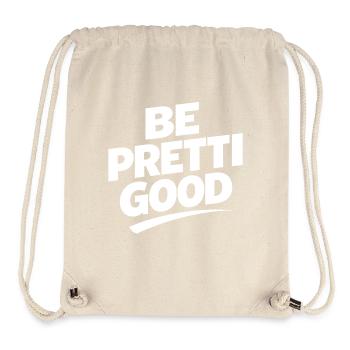 Be Pretty Good - Sac à cordon recyclé Stanley/Stella - blanc naturel - Devant