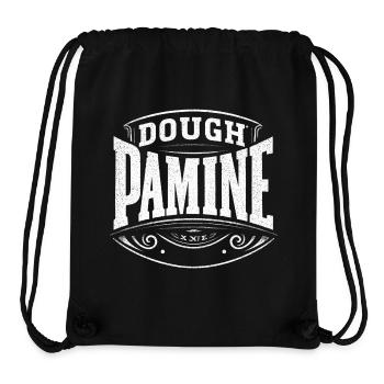 Dough Pamine - das Dopamin für Bäcker - Stanley/Stella recycelter Gym Bag - Schwarz - Vorne