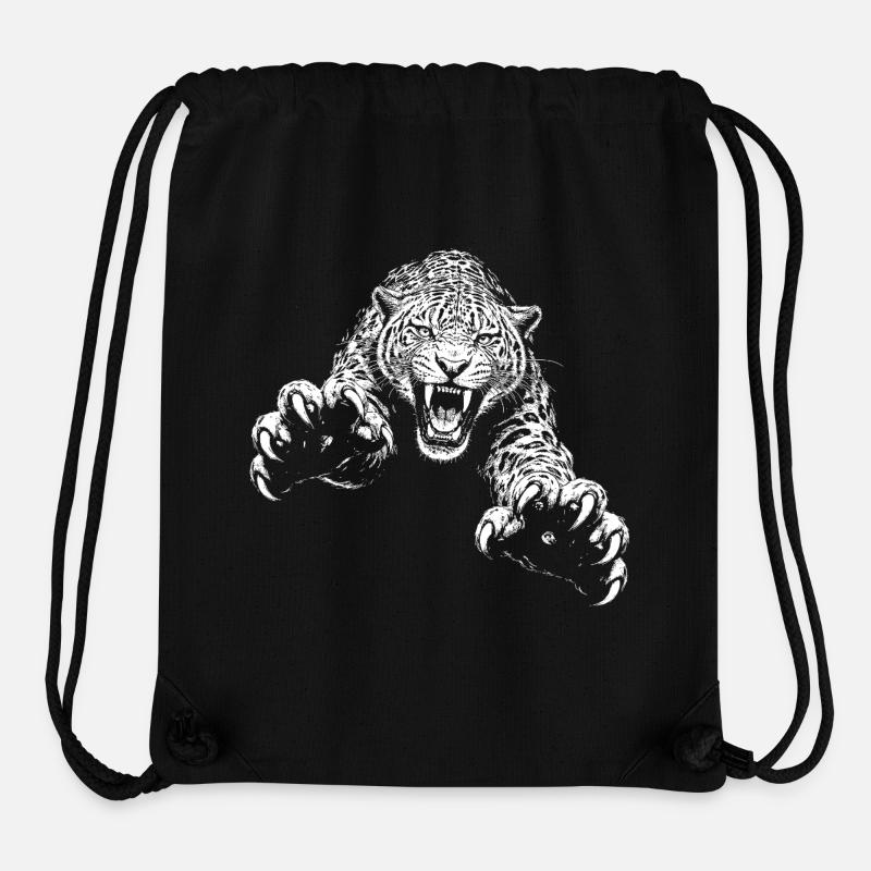 jaguar - Sac à cordon recyclé Stanley/Stella - noir