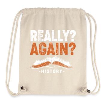 Historisch Historiker Geschichte - Stanley/Stella recycelter Gym Bag - Naturweiß - Vorne