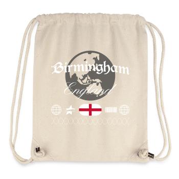 Birmingham England Streetwear Reise Souvenir - Stanley/Stella recycelter Gym Bag - Naturweiß - Vorne