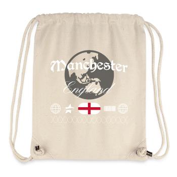 Manchester England Streetwear Travel Souvenir - Stanley/Stella Recycled Gym Bag - natural - Front