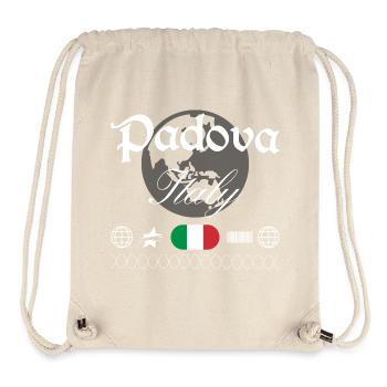 Padua Italien Streetwear Reise Souvenir - Stanley/Stella recycelter Gym Bag - Naturweiß - Vorne