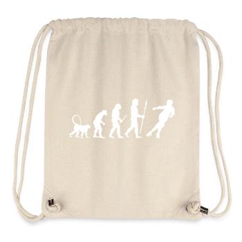 Entwicklung des Roller Derby - Stanley/Stella recycelter Gym Bag - Naturweiß - Vorne