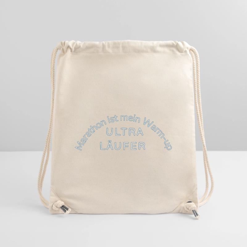 Ultramarathon Motif Statement Funny Uthra Runner Stanley/Stella Recycled Gym Bag