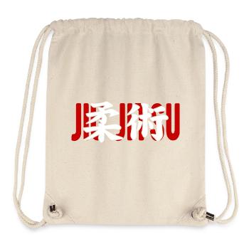 Jiu Jitsu Martial Arts Dojo Kanji Japan - Stanley/Stella Recycled Gym Bag - natural - Front