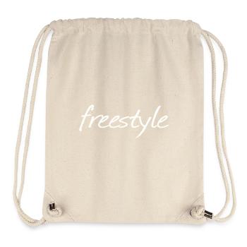 FREESTYLE - Stanley/Stella recycelter Gym Bag - Naturweiß - Vorne