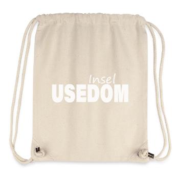 USEDOM - Stanley/Stella Recycled Gym Bag - natural - Front