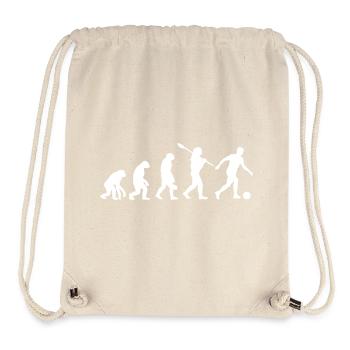 Football Evolution | Soccer Evolution - Stanley/Stella Recycled Gym Bag - natural - Front