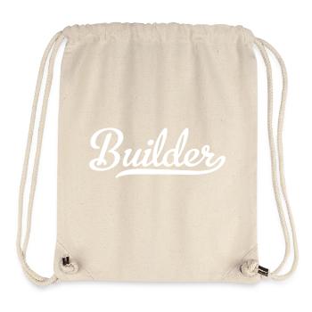Construction worker - Stanley/Stella Recycled Gym Bag - natural - Front