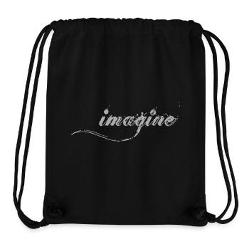 Imagine - Stanley/Stella Recycled Gym Bag - black - Front