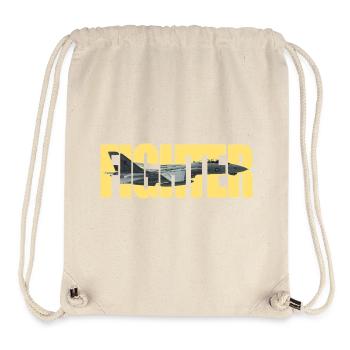 Fighter F-14 Tomcat - Stanley/Stella Recycled Gym Bag - natural - Front