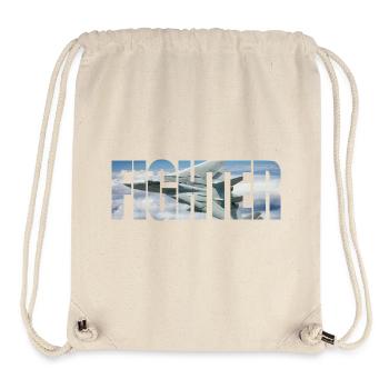 Fighter F-14 Tomcat - Stanley/Stella Recycled Gym Bag - natural - Front