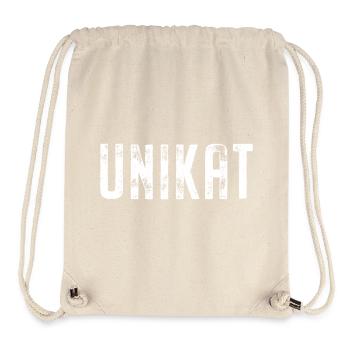 Unikat Einzigartig Individuell Selbstwert Unique - Stanley/Stella recycelter Gym Bag - Naturweiß - Vorne