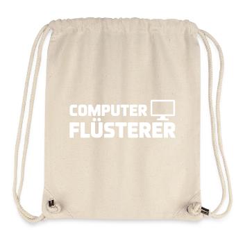 Computerflüsterer Shirt - Stanley/Stella recycelter Gym Bag - Naturweiß - Vorne