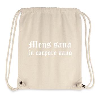 Mens sana in corpore sano - Stanley/Stella Recycled Gym Bag - natural - Front