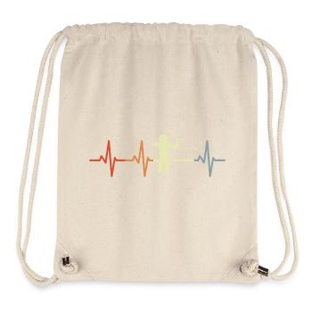 Archer heart palpitations - Stanley/Stella Recycled Gym Bag - natural - Front