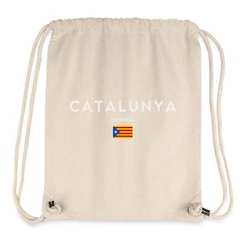 Flag of Catalonia, Catalan pride - Stanley/Stella Recycled Gym Bag - natural - Front