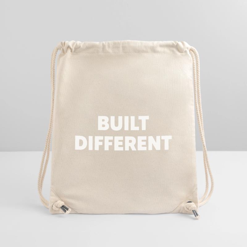 Construit différemment – Typographie audacieuse Sac à cordon recyclé Stanley/Stella