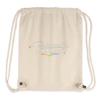 Professionell großartig - Stanley/Stella recycelter Gym Bag - Naturweiß - Vorne