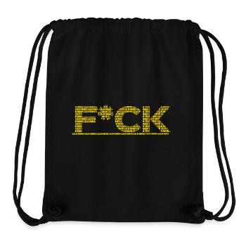 keep calm - Stanley/Stella recycelter Gym Bag - Schwarz - Vorne