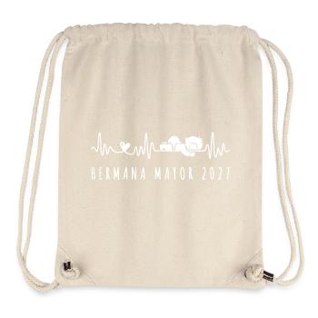 Futura Hermana Mayor 2027 Ritmo Cardiaco - Stanley/Stella Recycled Gym Bag - natural - Front