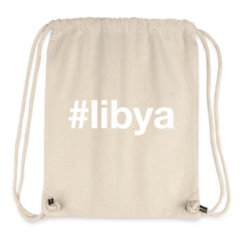 LIBYA Hashtag Libyen - Stanley/Stella recycelter Gym Bag - Naturweiß - Vorne