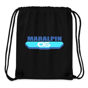 Maralpin logo - Stanley/Stella Recycled Gym Bag - black - Front
