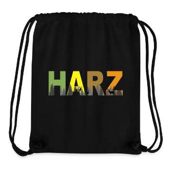 Resin in color - Stanley/Stella Recycled Gym Bag - black - Front