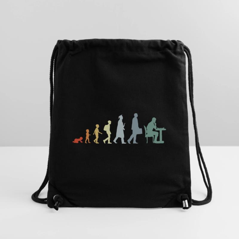 Vintage Chess Evolution Stanley/Stella Recycled Gym Bag