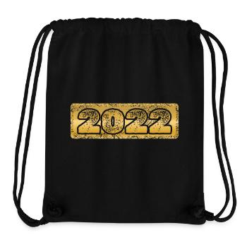 Year 2022 - Stanley/Stella Recycled Gym Bag - black - Front