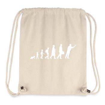 Child to dart player - Stanley/Stella Recycled Gym Bag - natural - Front