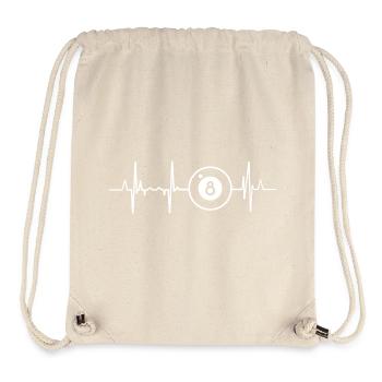 Billiards Heart palpitations - Stanley/Stella Recycled Gym Bag - natural - Front