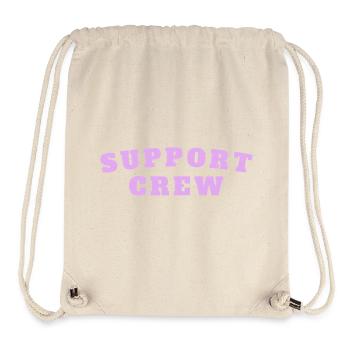Support Crew - Stanley/Stella recycelter Gym Bag - Naturweiß - Vorne