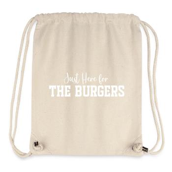 Nur hier für die Burger - Stanley/Stella recycelter Gym Bag - Naturweiß - Vorne