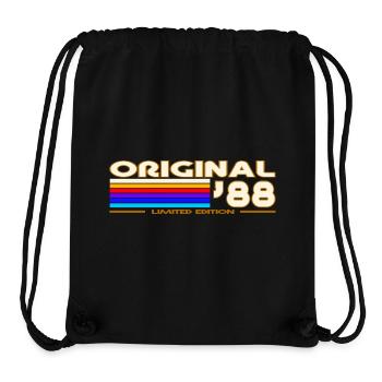 1988 - Stanley/Stella Recycled Gym Bag - black - Front