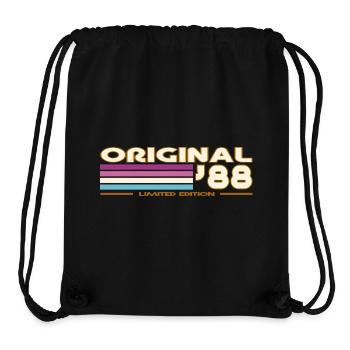 1988 - Stanley/Stella Recycled Gym Bag - black - Front